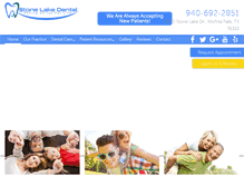 Tablet Screenshot of makingsmilesforlife.com